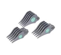 3 Pièces Grande Taille 32/38/51mm Limite Peigne Tondeuse Guide De Coupe Tondeuse Pour(Gray)