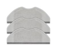 (3 Pièces) H40/ S40C Mop Pads de Remplacement Compatibles avec l'Aspirateur Robot Xiaomi H40/ S40C, Chiffons de Serpillière Lavables, Tampons de Serpillière, Accessoires de Rechange pour Mop Pad