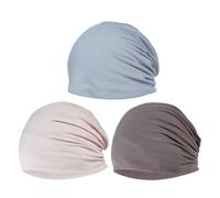 3 Pièces Hat De Foulard, Chapeau De Foulard Simple, Chapeau Chaud, Chapeau Classique, Chapeau Polyvalent Et Accessoires De Tenue.