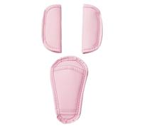 3 Pièces Housse de Ceinture de Sécurité pour Bébé Coussinets de ceinture de sécurité pour bébé Coussin de Ceinture de Sécurité pour Poussette Bébé pour Enfants Nouveau (Rose)