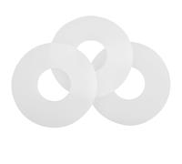 3 Pièces Joint de Soupape de Vidange 3 Pouces en Silicone Blanc