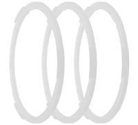 3 Pièces Joint Torique en Caoutchouc Blanc, 4,33 Pouces | Remplacement pour Réservoir à Vapeur Chaude, Maintien de Pression, Usage Salon et Routine Soin