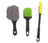 3 Pièces Kit de Nettoyage de Pierres Brosse Ergonomique Portable | Pierre Naturelle et Marbre, Élimine Lichens et Taches, Nettoyage Large et Précis, Format 30, 50x6, 00x2, 00cm