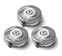 3 pièces Lames de rechange SH50/50 Compatible pour rasoirs électriques Philips série 5000