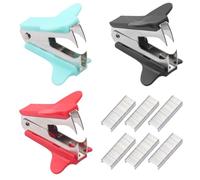 3 Pièces Le Soute-Ongle Et 1 Boîte De Base, Le Dissolvant De L'Aliment De Base, L'Étude Et Les Fournitures De Bureau, Le Soute-Ongle En Métal.