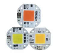 3 Pièces LED F5454 110V 220V Puce LED 50W 70W 100W Puce COB Pas Besoin De Pilote Lampe À LED Perles Pour Projecteur Projecteur Lampada Bricolage Éclairage,Blanc Chaud 220V,50W