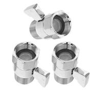 3 Pièces Limiteur de Débit de G1/2 Vanne de Régulation D'eau Métal | Contrôle de Pression pour Système, Installation Facile, Adapté aux Propriétaires de Camping-plombiers