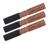 3 Pièces Maillet en Bois, Yoga et Contemplation, 6,8 Pouces | Grain , Prise Ergonomique, Surface Polie, sans Revêtement Artificiel, pour Bols de Contemplation