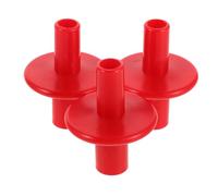 3 Pièces Manchon de Cymbale en Plastique à Double Tête, Lot de Set | Pièces de Batterie pour Percussions, Protection du Support, Usage Scène et Répétition, Format Long