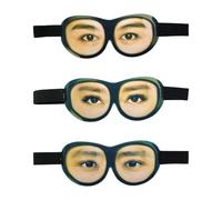 3 Pièces Masques Pour Les Yeux Créatifs, Masques Pour Les Yeux Drôles, Masques Pour Les Yeux Intéressants, Masques Pour Les Yeux De Sommeil Occultants, Masques Pour Les Yeux De Voyage
