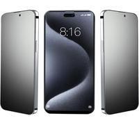 3 Pièces Mat Verre Trempé Anti-Espion Pour Iphone 15 Pro Max Protection Écran Privacy Dureté 9h Anti-Empreintes Digitales Anti-Spy Mat Protège Écran Pour Iphone 15 Pro Max,6.7¿