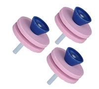 3 Pièces Meule de Tondeuse à Gazon Disque Abrasif Affûteur de Lame Meule Affûtage Disque Abrasif Remplacement de Couteau pour Tondeuse à Gazon Tracteurs Lame de Forage (Couche