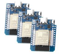 3 pièces Mini Carte de développement pour ESP32 NodeMCU WiFi Bluetooth Carte de développement CH9102F Puce Compatible avec Arduino IDE