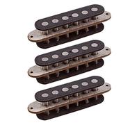 3 Pièces Module de Micro Humbucker Métal Noir | Circuit Fixe, Sortie Élevée, Installation Rapide, pour Basse Électrique, Studio D’enregistrement et Réparation