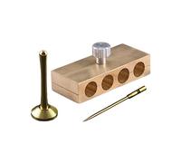 ＡＷＨＡＯ 3 Pièces Moule à Cône D'encens Tours D'encens Support de Brûleur D'encens Durable Décor à La Maison Bricolage Cône D'encens Faisant Le Moule, 4 trous