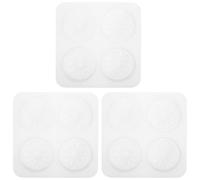 3 Pièces Moule Citron en Silicone à 4 Cavités