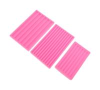 3 Pièces Moules à Sceaux de Cire en Silicone, à Fabriquer Soi-même | Outil Créatif pour Art Résine et Fêtes, Léger, Souple et Robuste, Facile à Ranger et Transporter