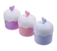 3 Pièces Mousseur à Bulles, Gobelet Portable PP | Couvercle et Anneau de Tirage, Structure Détachable, pour Gel et Voyage, Usage Maison