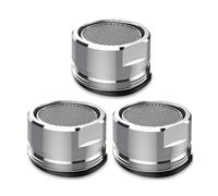 3 Pièces Mousseur Robinet M24,Aerateur Robinet Economie d'Eau,Aérateur de Robinet en Acier Inoxydable,Embout Robinet Cuisine Filtre Robinet pour les Robinets de Salle de Bain