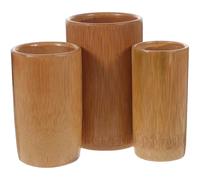 3 pièces Outil à Ventouses en Bambou Réutilisable pour Massage corporel | Lavable Après Usage, Conçu pour Épaules et Autres Parties du Corps, Séances Bien-Récupération Sportive