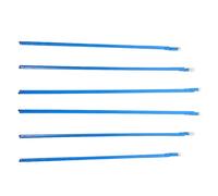 3 Pièces Outil de Réglage Truss Rod Deux Voies 380 420 440 MM | Kit Métal Bleu, Correction Précise du Relief, Clé Incluse, Ateliers et Studios Maison