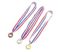 3 Pièces Ouvre-bouteille Médaille Créatif en Alliage | Alliage, Forme Médaille, Usage Pratique, Esprit Compétitif, pour Rassemblements et Événements