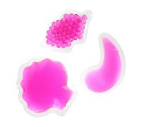 3 Pièces Pack de Gel Yeux Lèvres, Froid et Chaud, PVC | Soins du Visage, Usage en Cabinet Médical, Effet Apaisant, Aide à Réduire les Marques et Tensions
