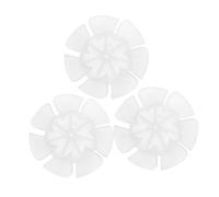 3 Pièces Pale D’hélice en Plastique, Roue Centrifuge | Accessoire pour Sèche-cheveux, Installation Facile et Silencieuse, Usage Salon Professionnel, Voyage et Maison