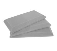 3 Pièces Panneau Acoustique Mural Absorbant, du Bruit, Léger | Mousse Spongieuse, Limite les Réflexions Sonores, Usage Domestique, Décoration Murale, Lot Pratique