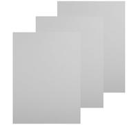 3 Pièces Panneau Photo en Aluminium Sublimé Blanc