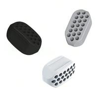 3 pièces/paquet Entraîneur de mâchoire, Entraîneur de muscles faciaux, Exerciseur de mastication en silicone, Balle de fitness faciale Noir 3 pièces,Noir 1 pièce,Blanc 1 pièce,Couleurs mélangées 3 piè