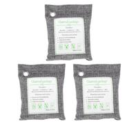 3 Pièces Paquet Purificateurs D'air Suspendus 200g | Absorbeurs D'odeurs et D'humidité, pour Maison et Espaces Fermés, Format Suspendu Trou