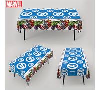 3 pièces par paquet Nappe officiellement sous licence Marvel Hulk, Périphériques de décoration de dessin animé cool, Fournitures de fête thème Avengers pour anniversaires, mariages, Noël, Meilleur cho