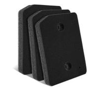 3 pièces PARTSEE Filtre sèche-linge pour Miele T1 9164761 Sèche-linge à pompe à chaleur, Fin-Gros 207 x 157 x 30mm Filtre éponge Filtre peluche Filtre mousse Sponge pour sèche-linge Miele