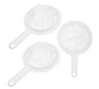 3 Pièces Passoire Fine en Nylon Pp pour Jus et Café, Filtre