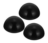 3 Pièces Patin Antidérapant Noir pour Tambour de Support Inférieur