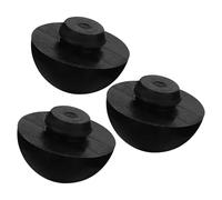 3 Pièces Patin Antidérapant pour Tambour Support de Batterie