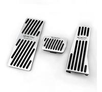 3 Pièces PéDales Voiture Capuchons Le L'AccéLéRateur pour Mazda 3 BP CX-30 CX30 at 2019 2020, Performance Pedals AntidéRapant Acier Inoxydable Kit