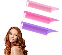 3 Pièces Peigne de Coupe Cheveux Fibre Carbone Queue Rat, peigne de Coiffant Coiffure Antistatique en Acier Inoxydable Résistant Ensemble Peigne Séparation Teasing pour Salon Coiffure (Type 1)