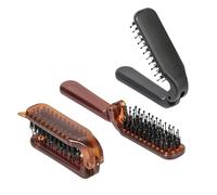 3 Pièces Peigne Pliable, Peigne Portable, Peigne À Cheveux Moelleux, Peigne Coiffante, Outil De Coiffure.
