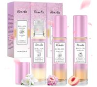 3 pièces Perfume Femme Type Roll-On,Mini Parfum Portable pour Femmes, Cadeau, Parfum Longue Durée qui met en Valeur Votre Charme pour Filles et Femmes