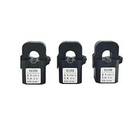 3 pièces petit transformateur de courant de type encliquetable compteur électrique triphasé transformateur de courant de type ouvert mA 0.5 classe 10/20/50/75mA transformateur de puissance(10a 10ma)