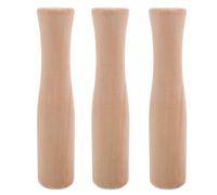 3 Pièces Pilon en Bois de Hêtre, Broyage et Pilonnage | Odeur, Rehausse les Saveurs, Usage pour Ail, Noix, Purée et Préparation Culinaire