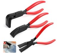 3 Pièces Pince à Border Droites, Pince Pliante Plieuse Tole Manuelle(0°, 45°, 90°), Mini Pinces à Tôle, Outil Couvreur pour Plier et Lisser les Tôles