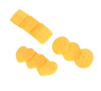 3 Pièces Pince à Cheveux Biscuit, Petite Épingle Décorative | Forme Biscuit, Couleur Vive Qui Ne Ternit Pas, pour Frange, Mèches Rebelles, École et Voyage