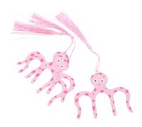 3 Pièces Pince à Partitions Octopus en Fer Rose pour Musiciens | Pages Fixes, Anti-retournement, Lecture sans Utilisation des Mains, pour Livres, Répétition et Cahier de Musique