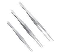 3 Pièces Pince Cuisine Inox, Pince Cuisine Inox Professionnel, Pince Precision Cuisine Outil pour Cuisine, Gril, Pâtisserie (20/25/30 cm)