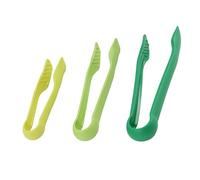 3 Pièces Pince de Cuisine Antidérapante, Pinces à Grillade Friture Servir, Pinces Alimentaire Pour Viande Salade, 3 Tailles Empilables, Kitchen Tools & Gadgets Pour Cuisine Pâtisserie Maison