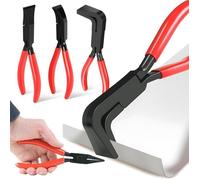 3 Pièces Pince Pliante Plieuse Tole Manuelle Jeu de Pinces à Plier la Tôle Portable Largeur 22 mm (0° 45° 90°) pour les Tôliers
