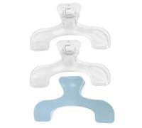 3 Pièces Pinces De Support De Porte-Page De Livre Transparentes Et Portables Multifonctionnelles Porte-Page Et Pratiques, Extrait De Livre Accessoires D'ouverture De Lecture De Livres Pour Livres